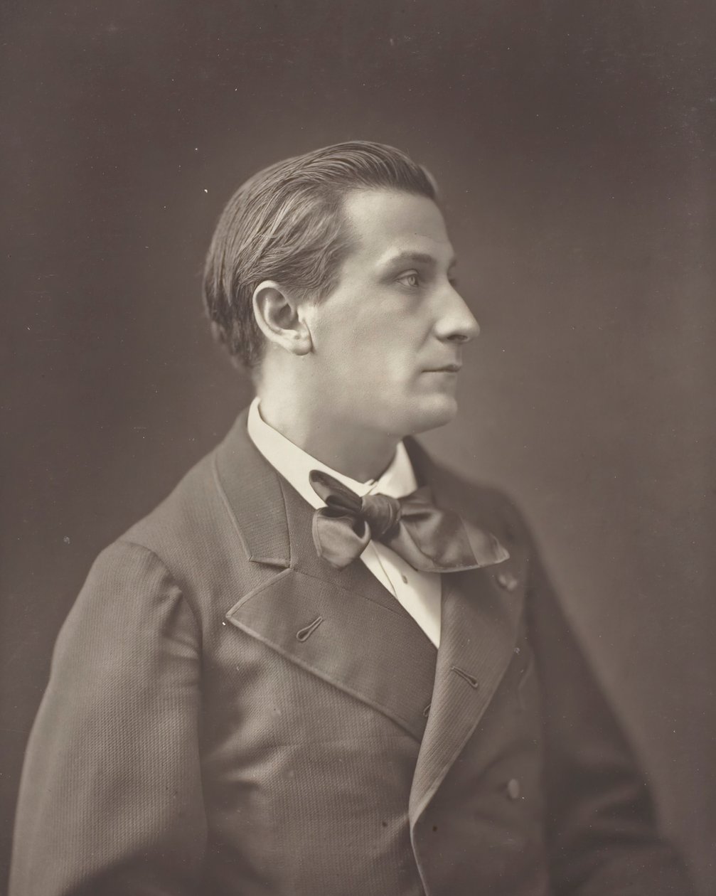 François Coppée Poeta e romancista francês, 1842-1908, c. 1876. de Nadar