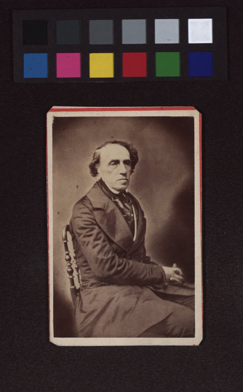 Giacomo Meyerbeer (1791-1864), compositor, maestro e pianista de Nadar
