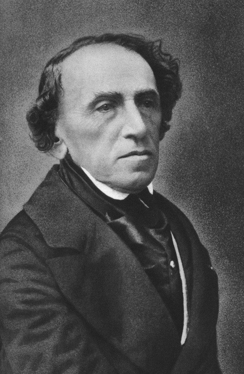 Giacomo Meyerbeer, compositor de ópera alemão. de Nadar