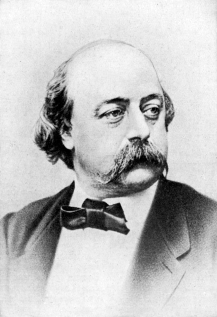 Gustave Flaubert, romancista francês, século XIX. de Nadar