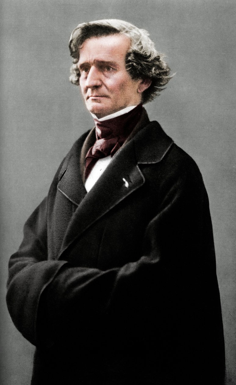 Hector Berlioz 1803-1869, compositor romântico francês. de Nadar