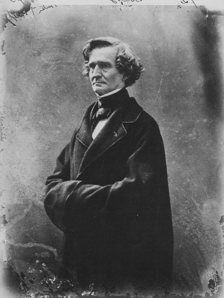 Hector Berlioz, compositor romântico francês, c1863 de Nadar