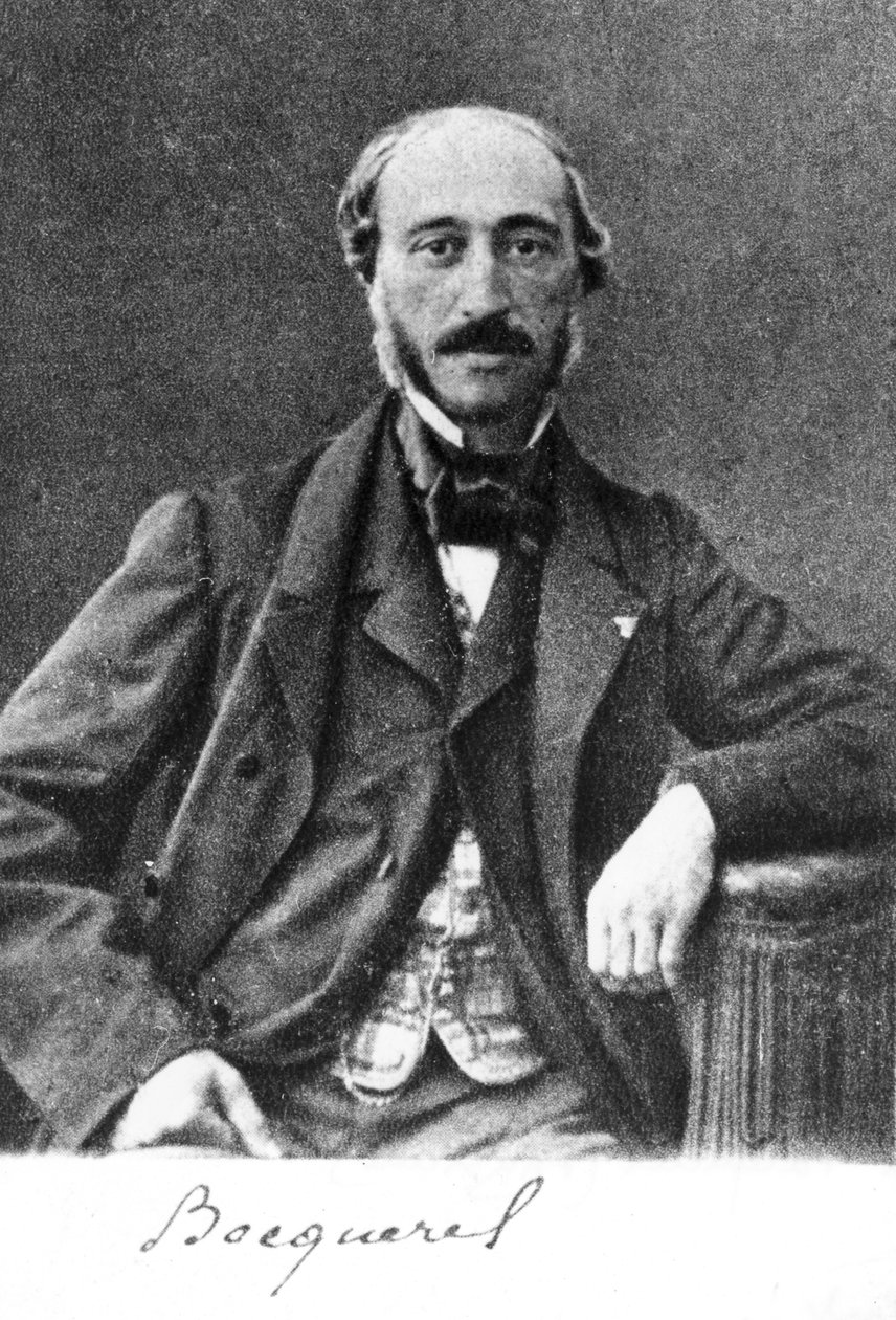 Henri Becquerel, físico francês, c1890s de Nadar