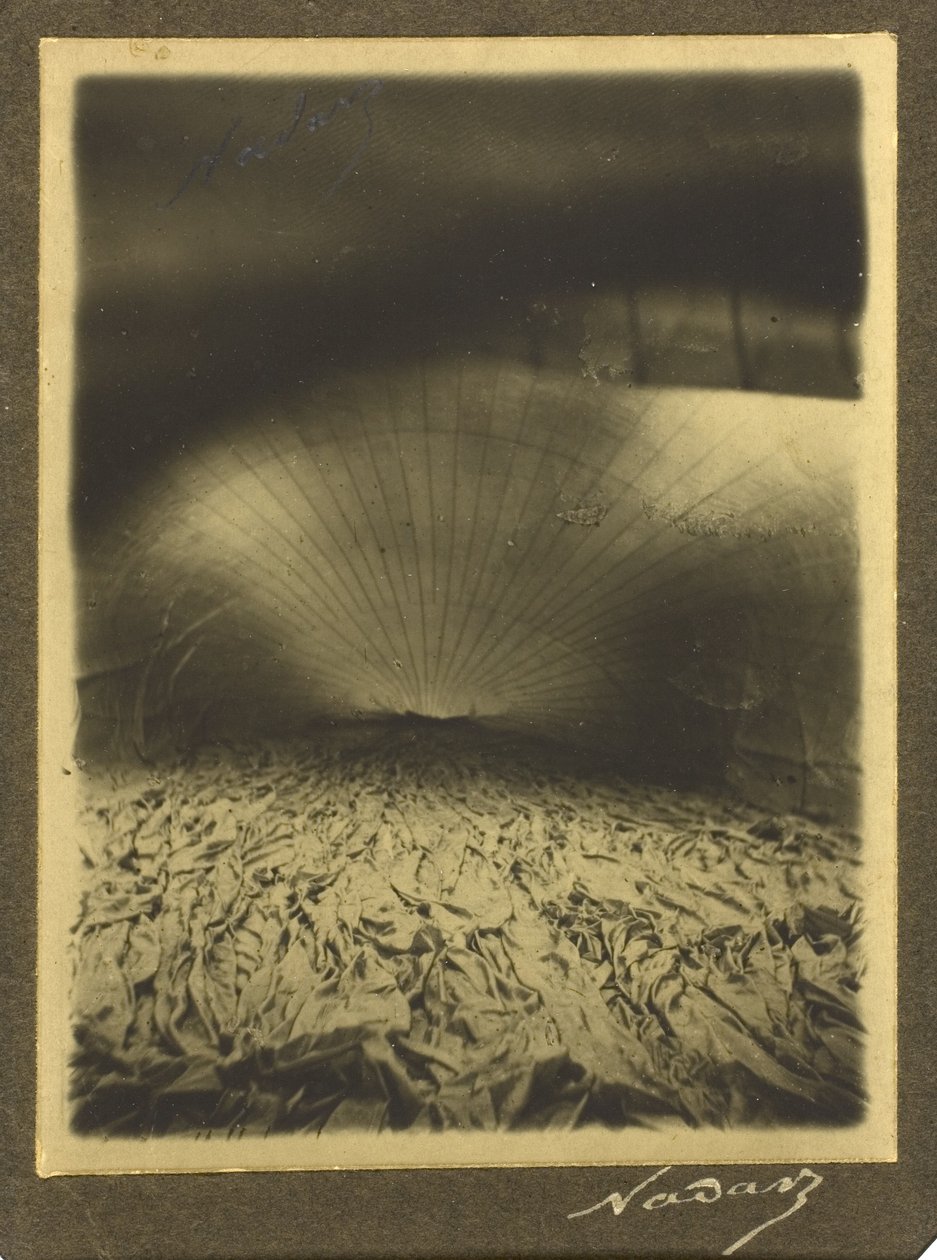 Interior de Le Géant Inflating, 1863 de Nadar