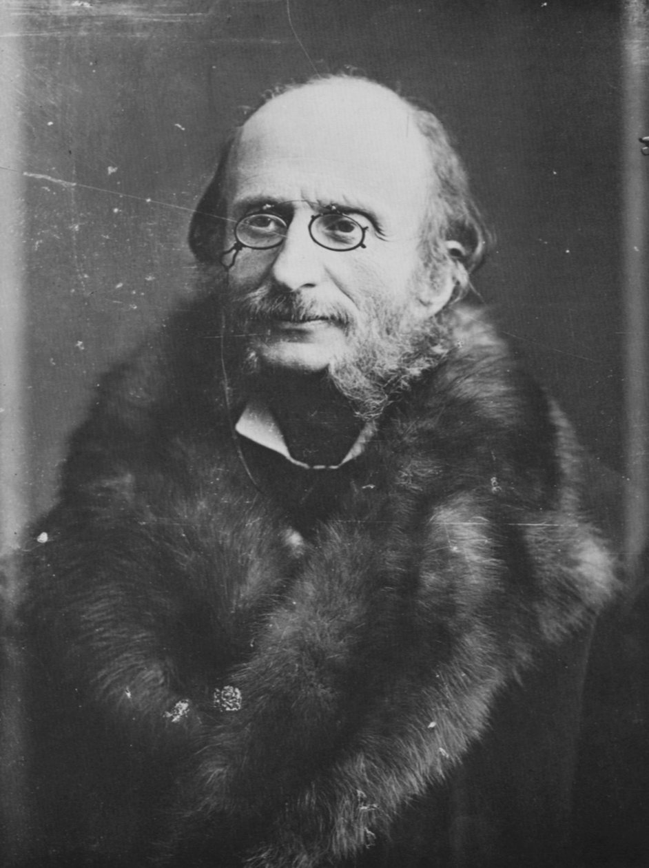 Jacques Offenbach, compositor francês nascido na Alemanha, c1875 de Nadar