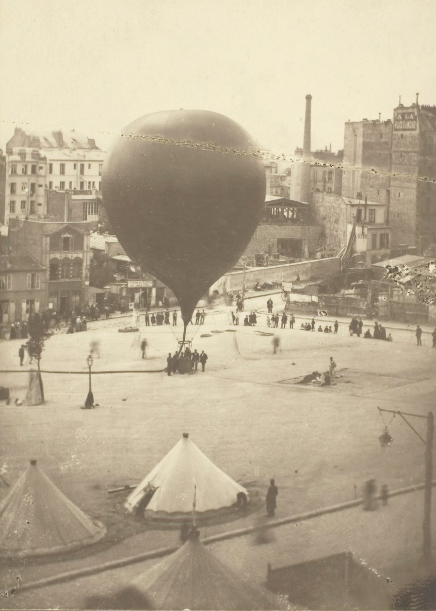 O Netuno, Place Saint-Pierre em Montmartre, 23 de setembro de 1870. de Nadar