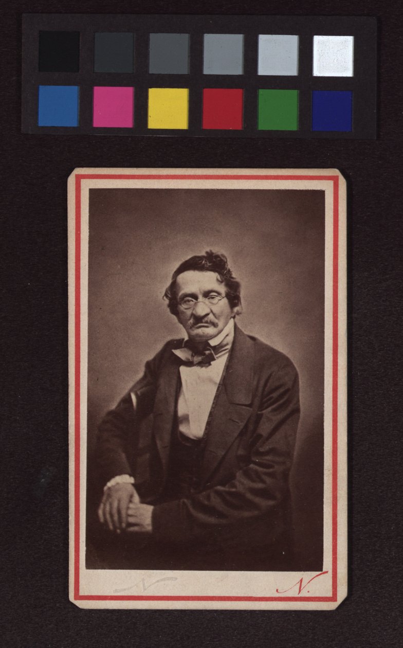 Moritz Gottlieb Saphir (1795-1858), escritor, jornalista e satirista de Nadar
