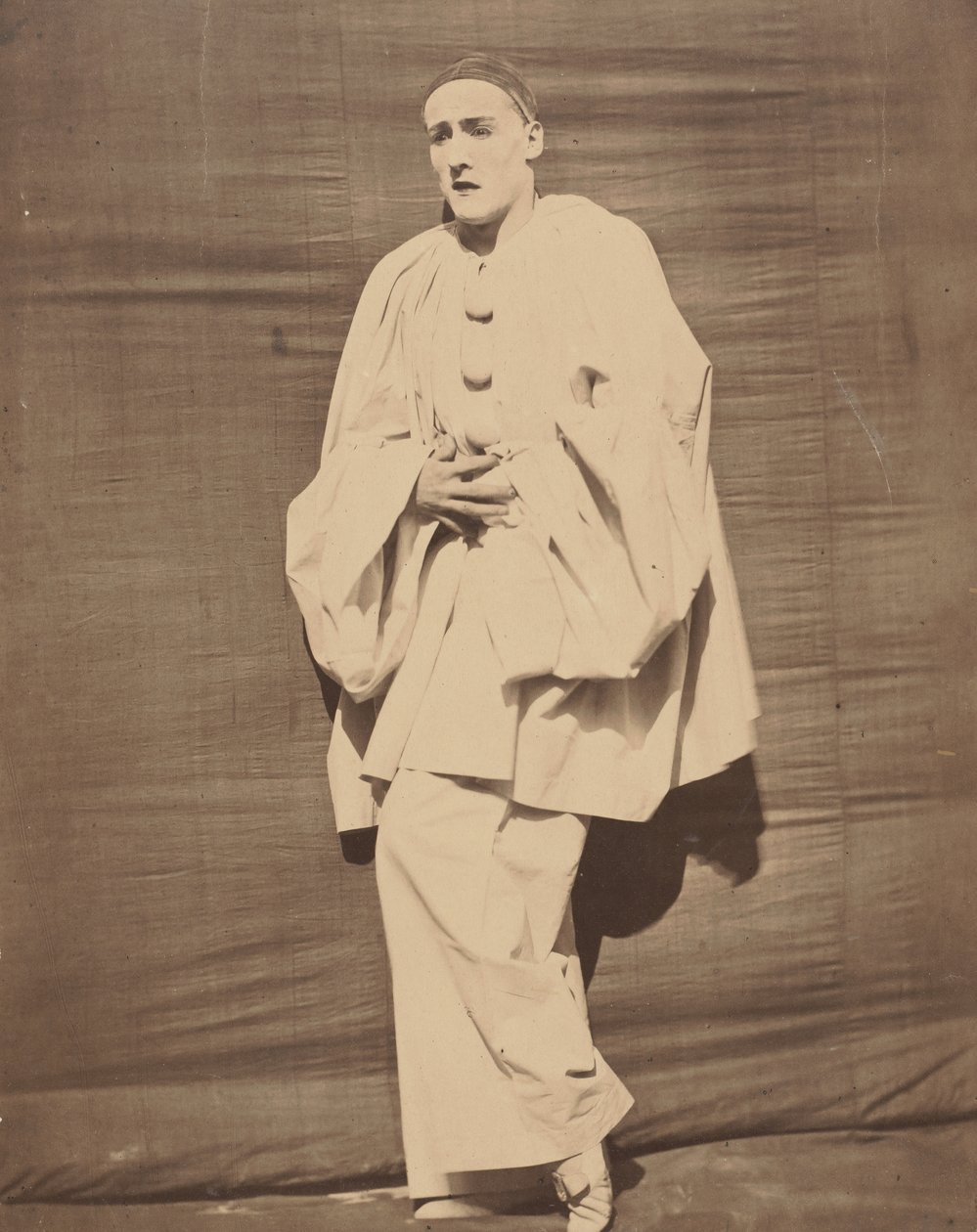 Pierrot com dor, ca. 1854-55. de Nadar