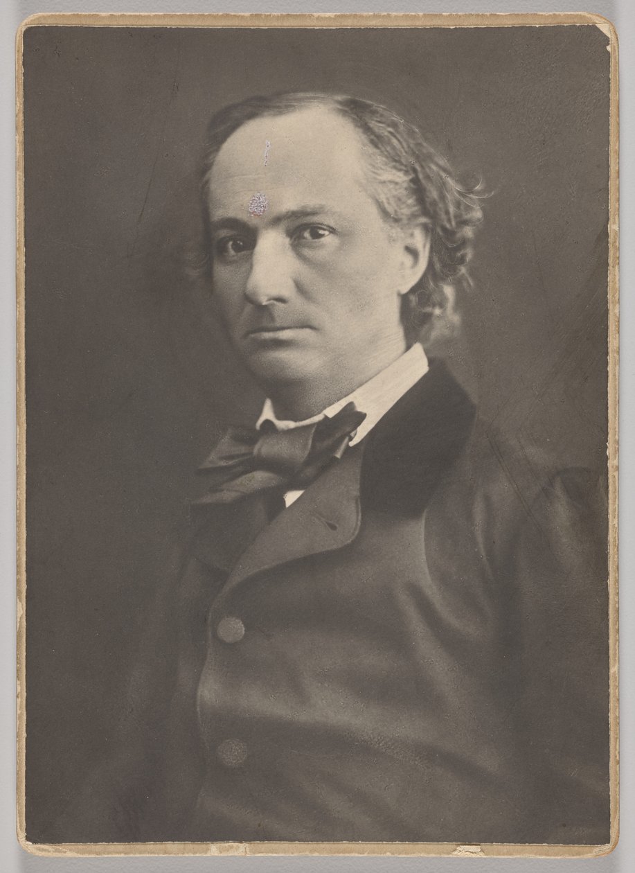 Retrato de Baudelaire de Nadar