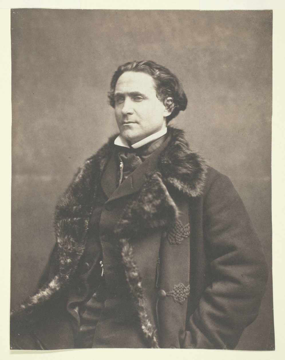 Retrato de La Fontaine de Nadar