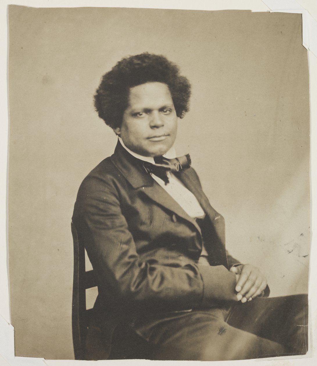 Retrato de um homem, entre 1854 e 1860 de Nadar