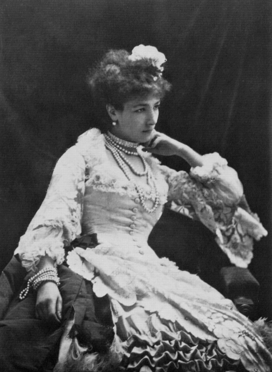 Sarah Bernhardt, atriz francesa, c1865 de Nadar