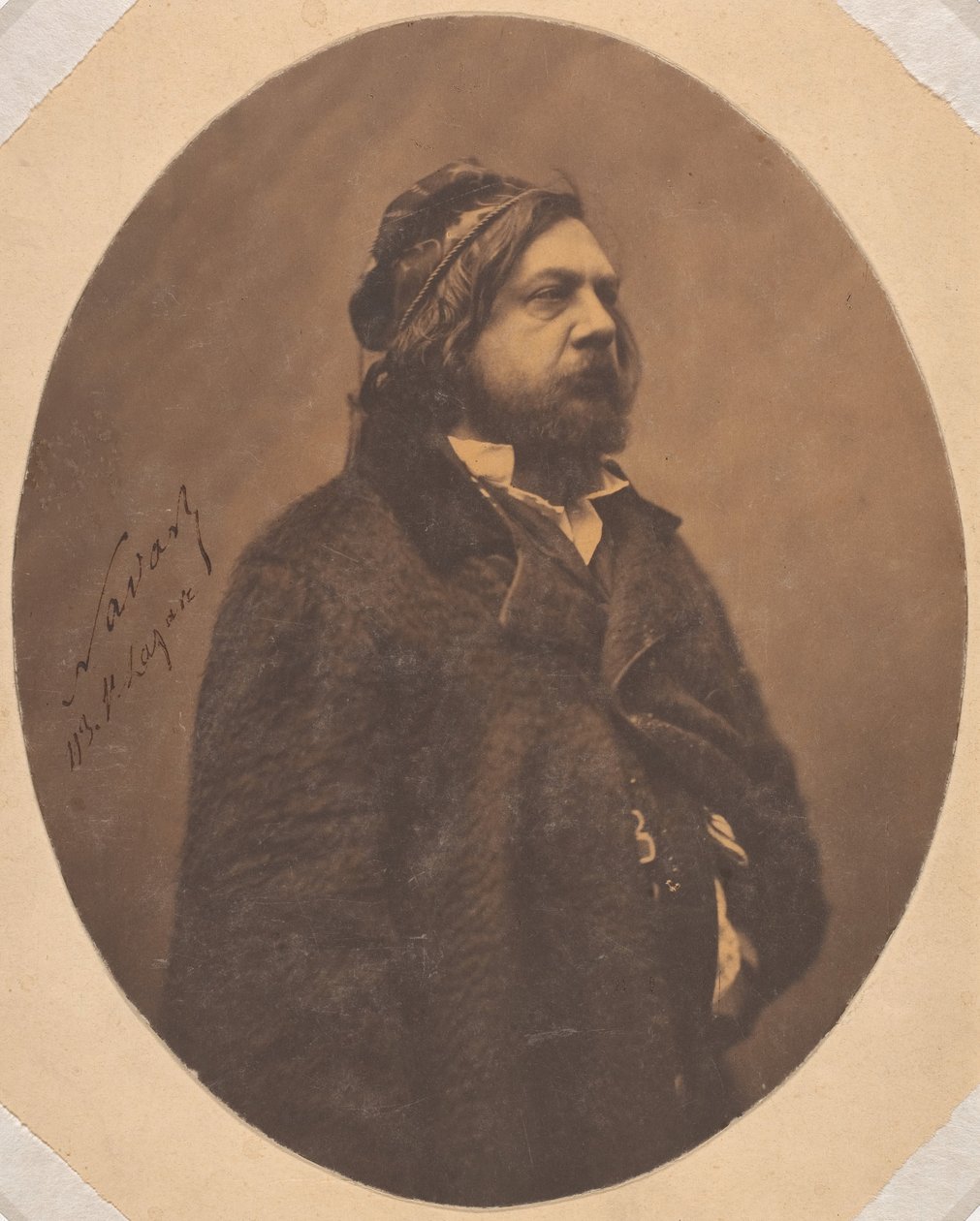 Theophile Gautier, c. 1856. de Nadar