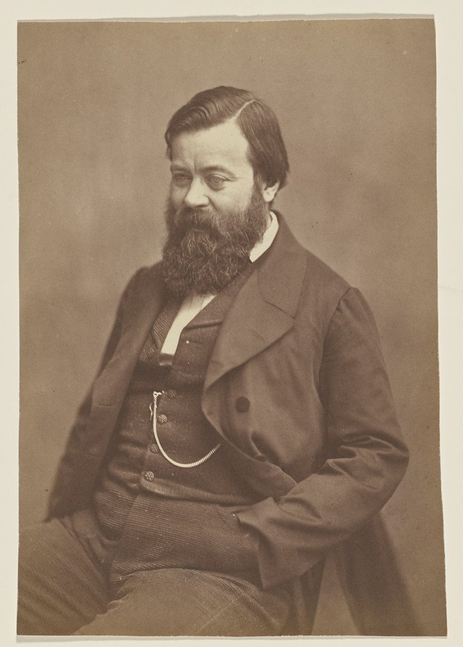 [Albert Patin de la Fizelière, académico literário de Nadar [Gaspard Félix Tournachon]