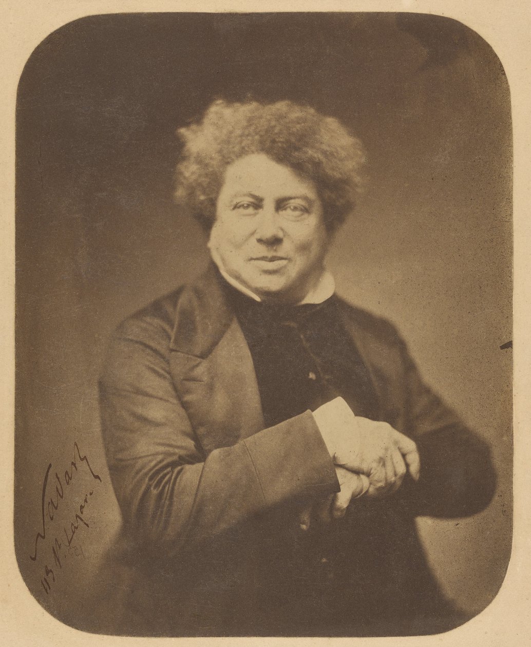 Alexandre Dumas [père] (1802-1870) / Alexandre Dumas de Nadar [Gaspard Félix Tournachon]