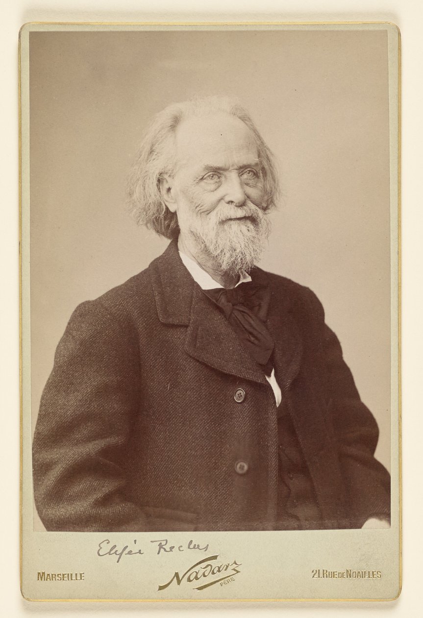 Élisée Reclus de Nadar [Gaspard Félix Tournachon]