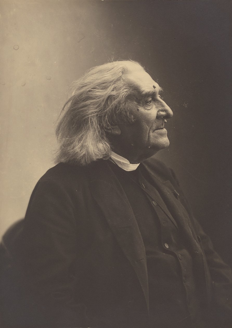 [Franz Liszt] de Nadar [Gaspard Félix Tournachon]