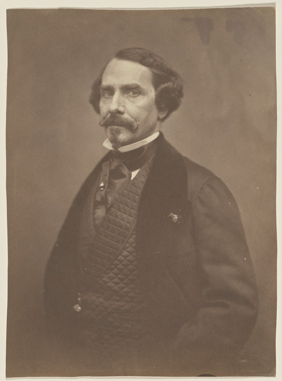 Jules Lecomte, jornalista de Nadar [Gaspard Félix Tournachon]