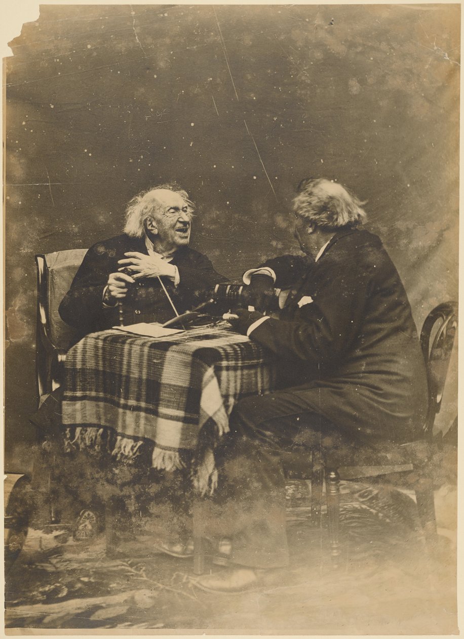 [Nadar com Marie-Eugene Chevreul no seu centésimo aniversário]. de Nadar [Gaspard Félix Tournachon]
