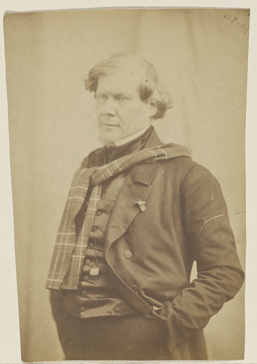 Paul Lacroix, "Bibliófilo Jacobi", estudioso de literatura de Nadar [Gaspard Félix Tournachon]
