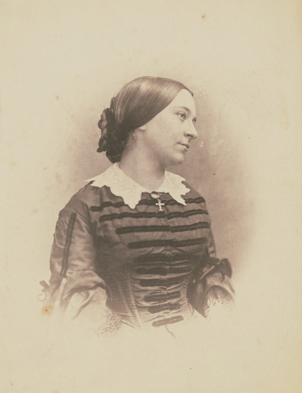 [Retrato de mulher desconhecida]. de Nadar [Gaspard Félix Tournachon]