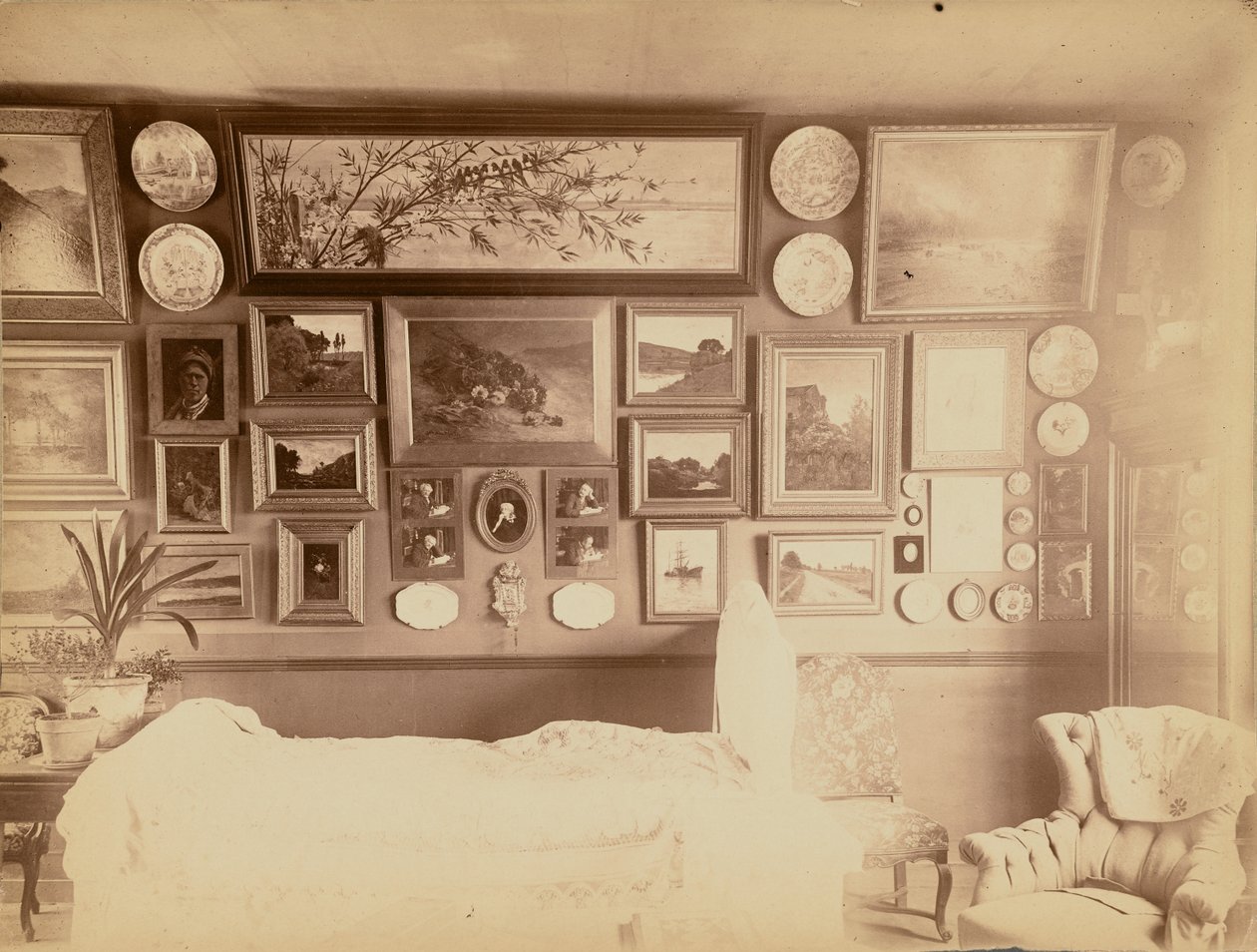 Sénart, o quarto de Nadar [Gaspard Félix Tournachon]