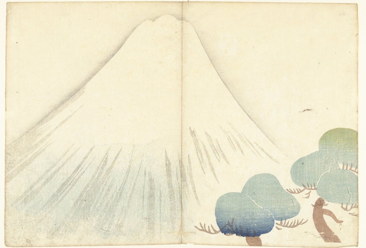 Fuji Álbum de fotos de Korin (título da série) Korin gafu (título da série) de Nakamura Hochu