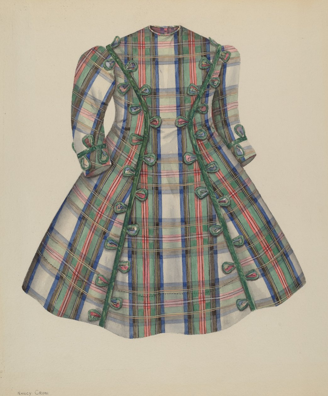 Vestido infantil de Nancy Crimi