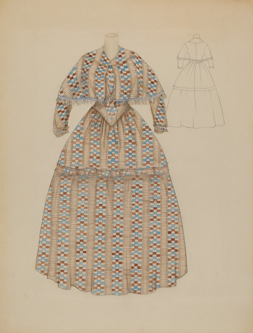 Vestido, c. 1937. de Nancy Crimi