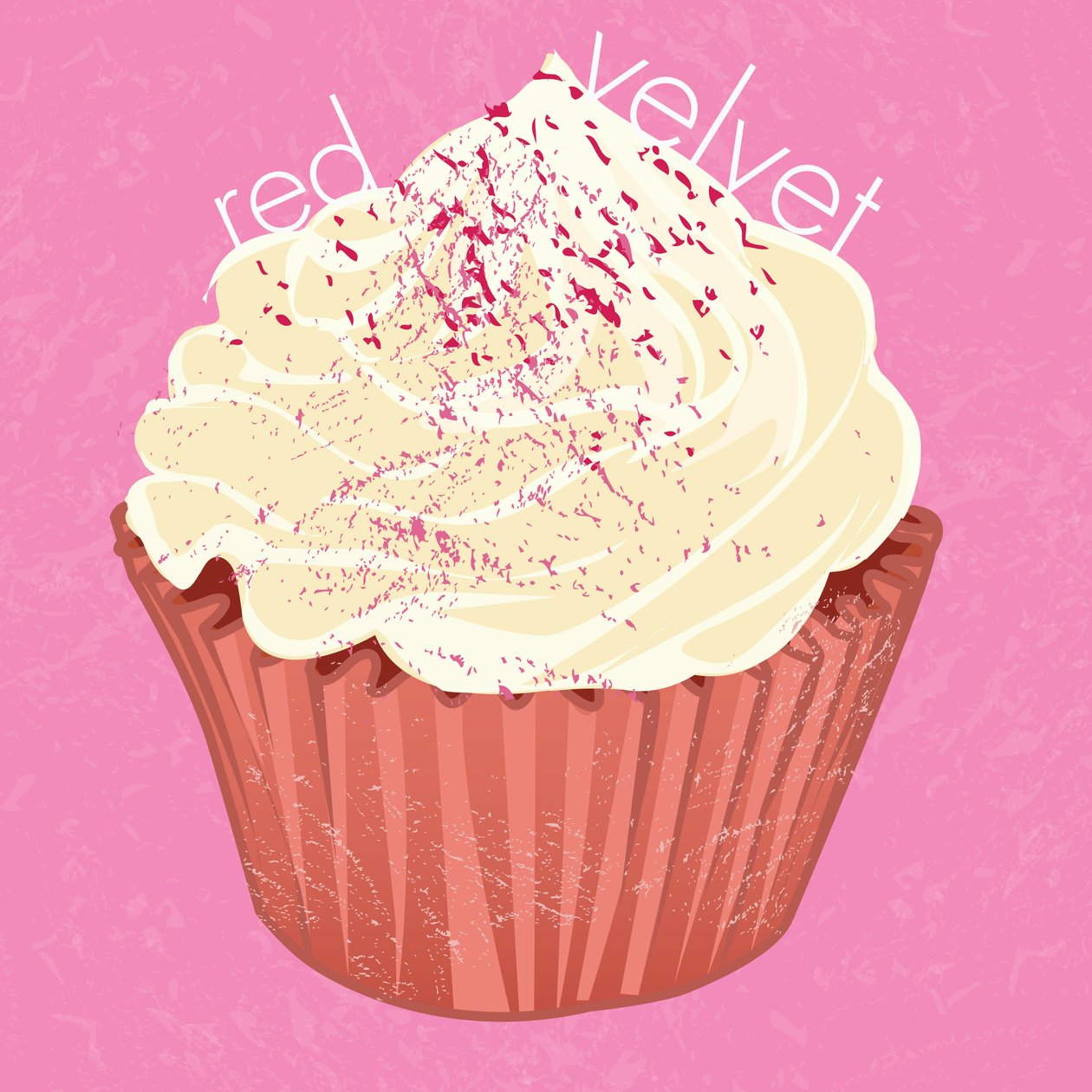 Cupcake de veludo vermelho, 2019 de Nancy Moniz Charalambous