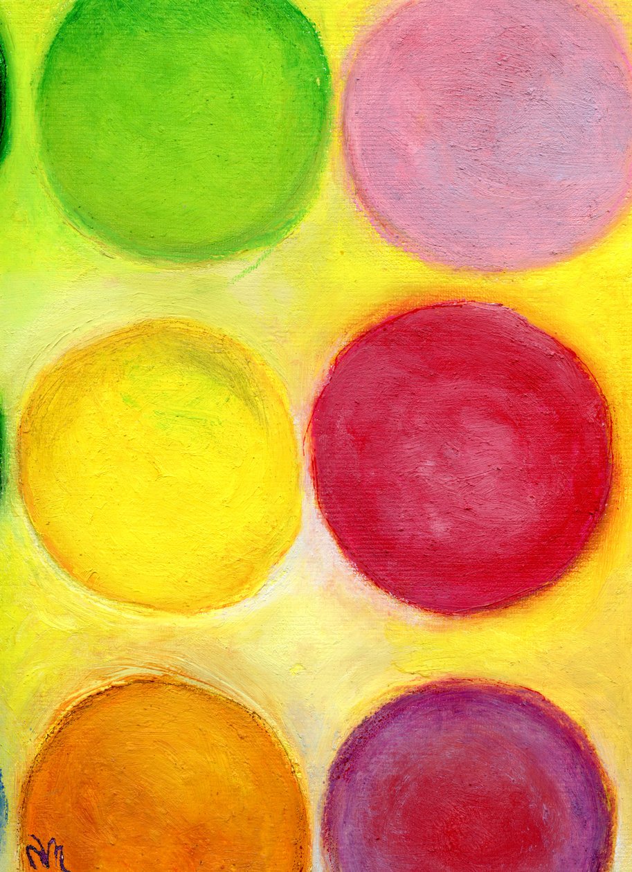 The Happy Dots 1, 2014, de Nancy Moniz Charalambous