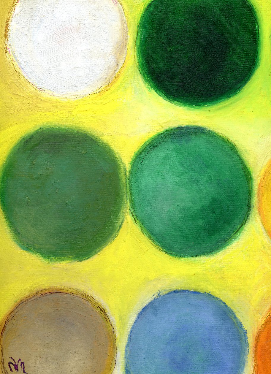 The Happy Dots 2, 2014, de Nancy Moniz Charalambous