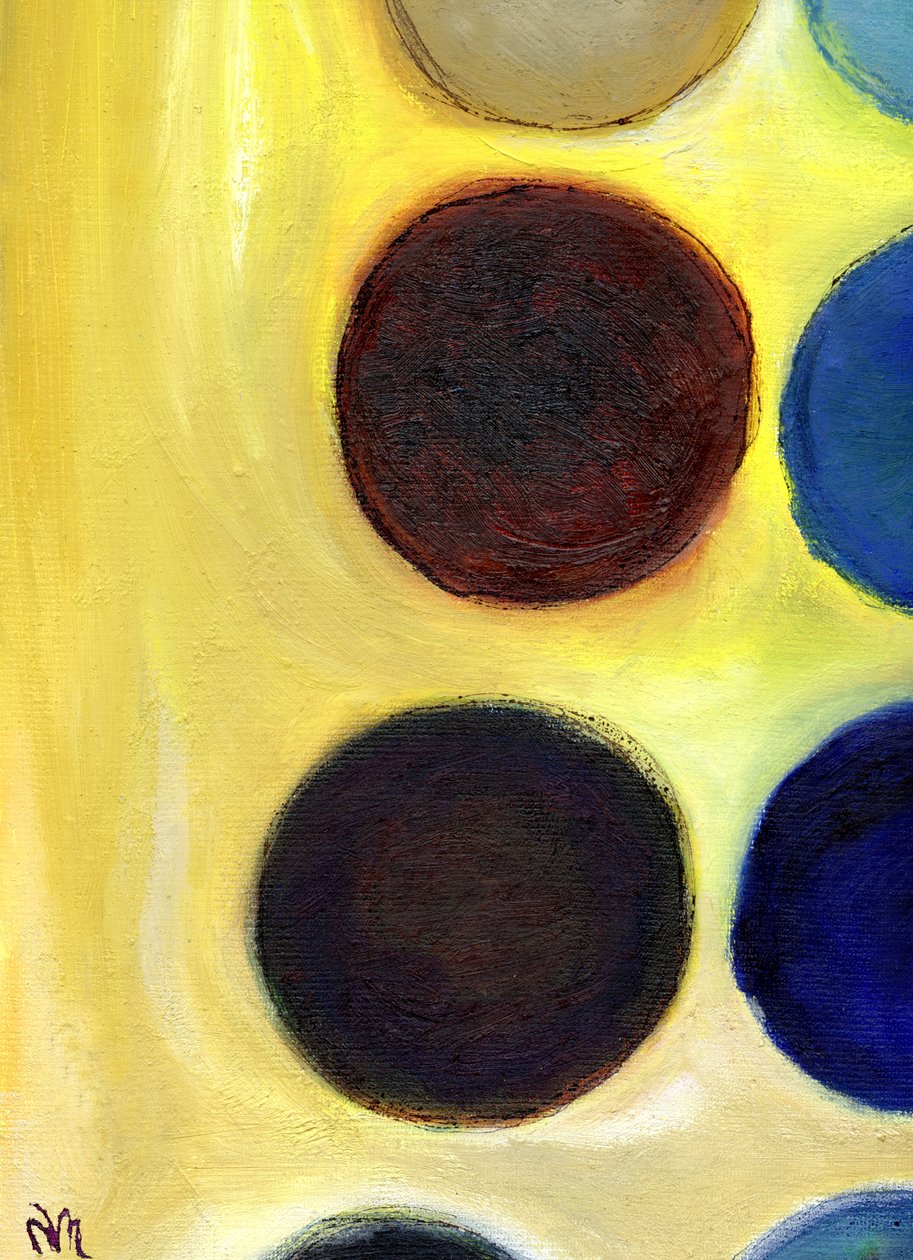 The Happy Dots 4, 2014, de Nancy Moniz Charalambous