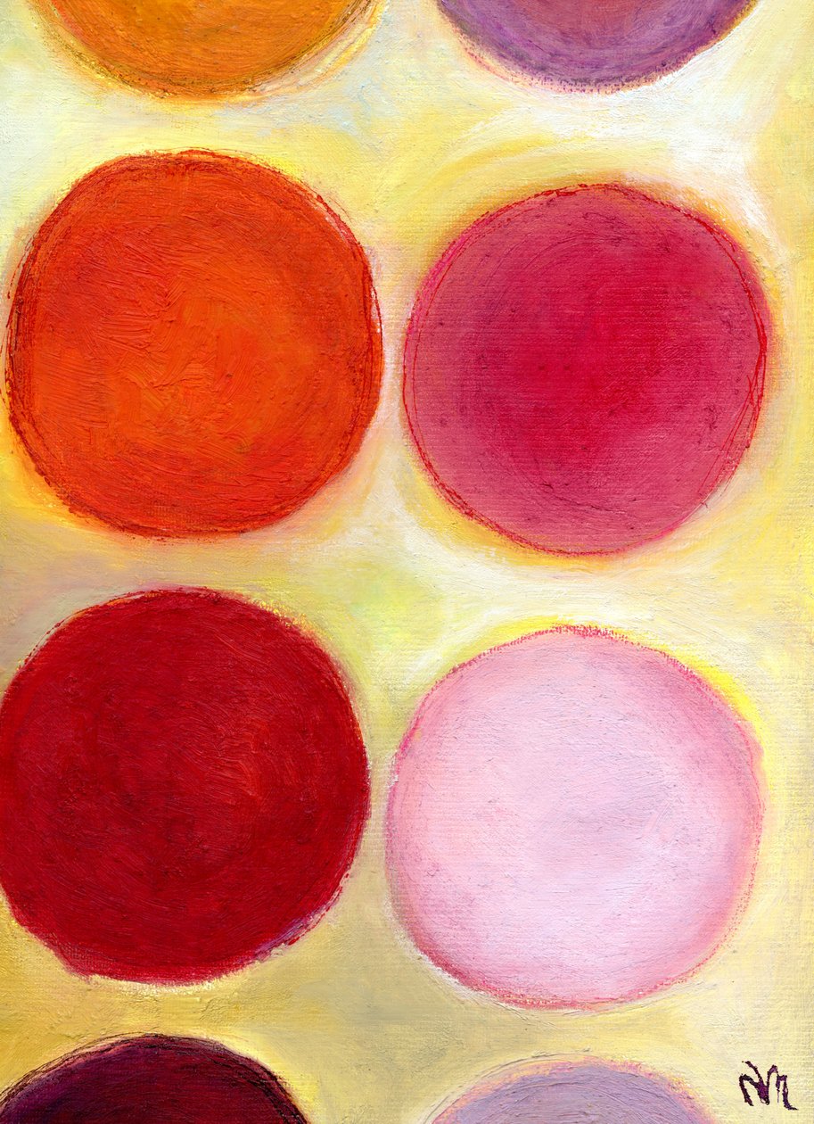 The Happy Dots 6, de 2014, de Nancy Moniz Charalambous