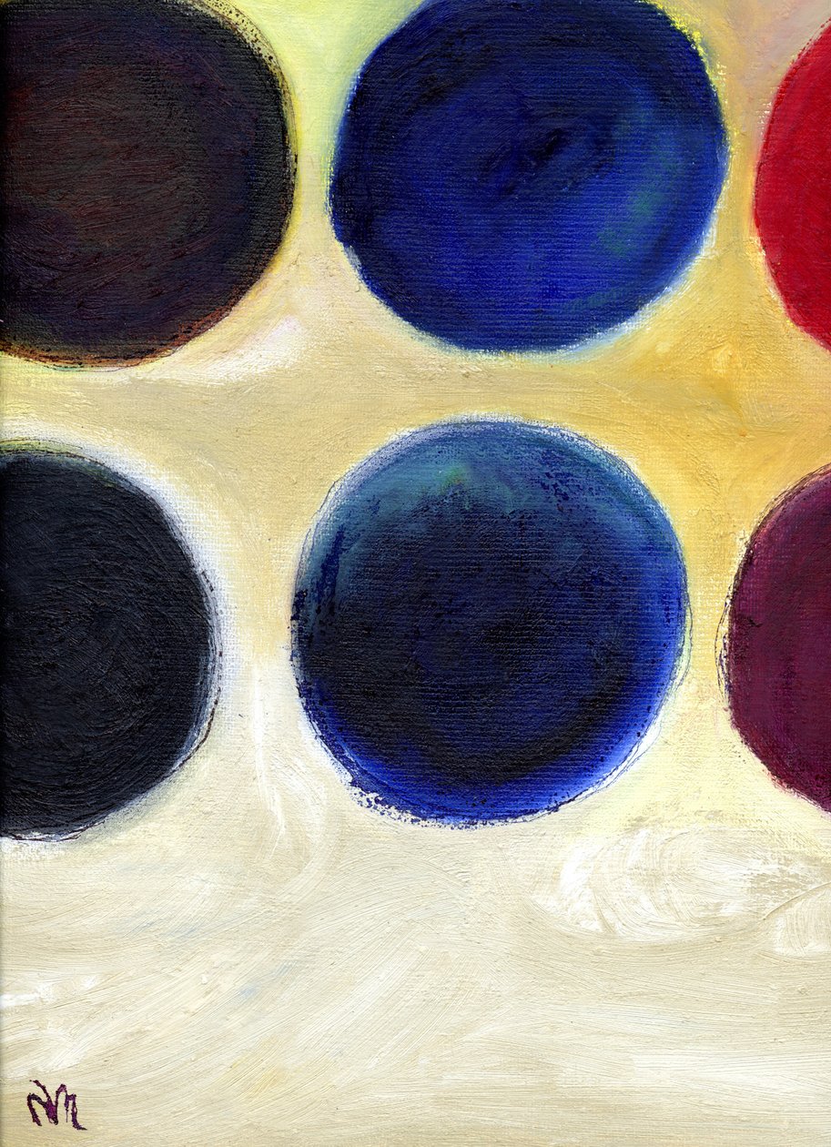 The Happy Dots 8, de 2014, de Nancy Moniz Charalambous