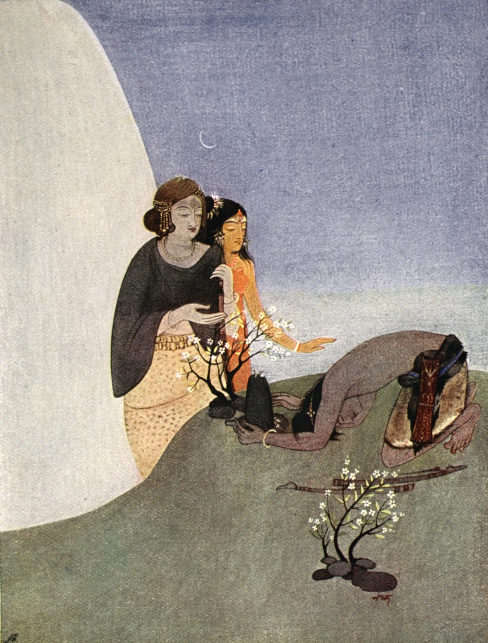 Kirat-Arjuna, 1913. de Nandalal Bose