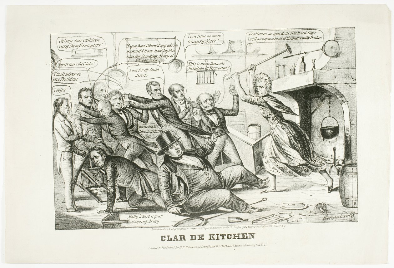 Clar de Kitchen, 1840 de Napoleon Sarony