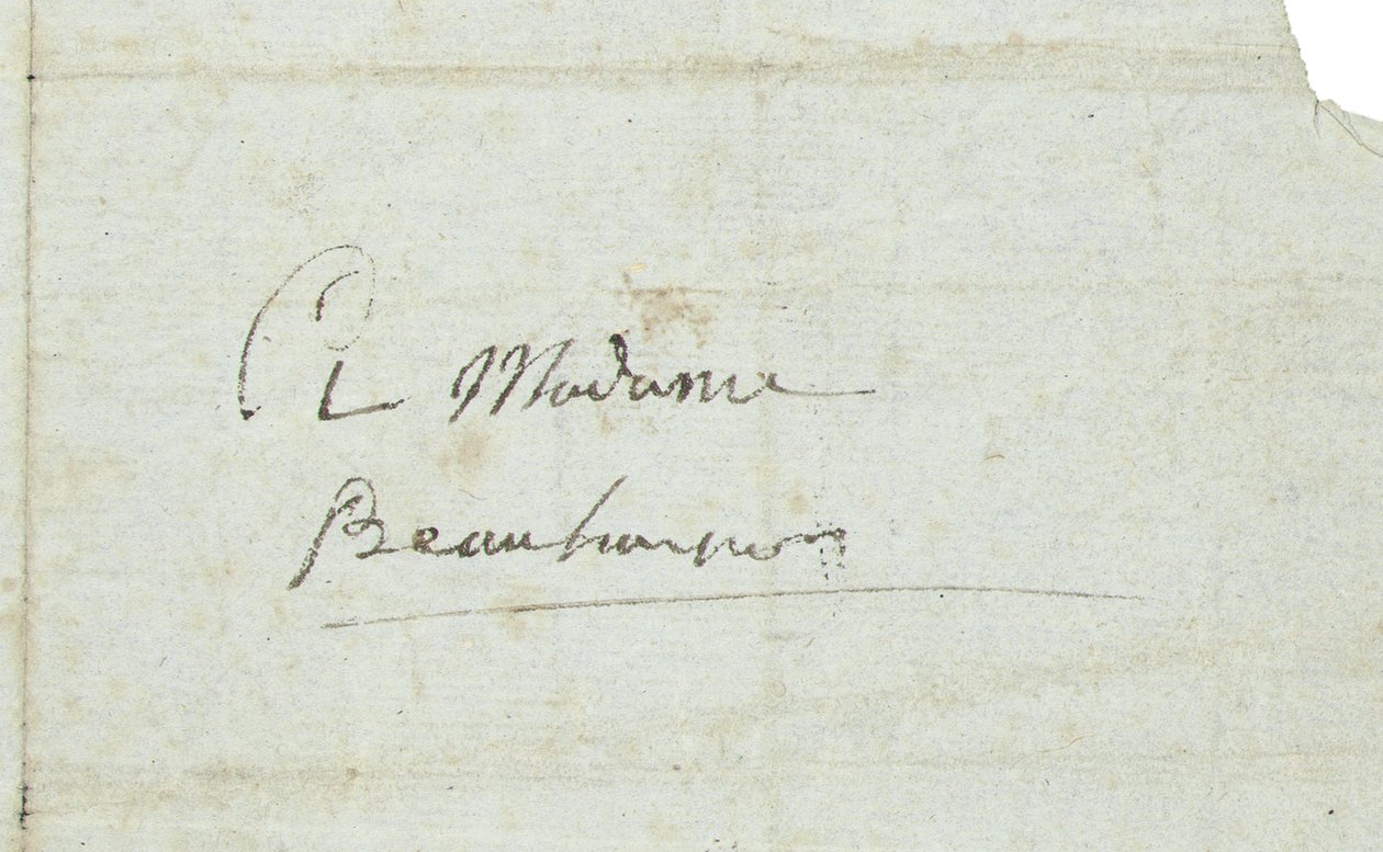 Carta para Josephine de Beauharnais de Napoleon Bonaparte