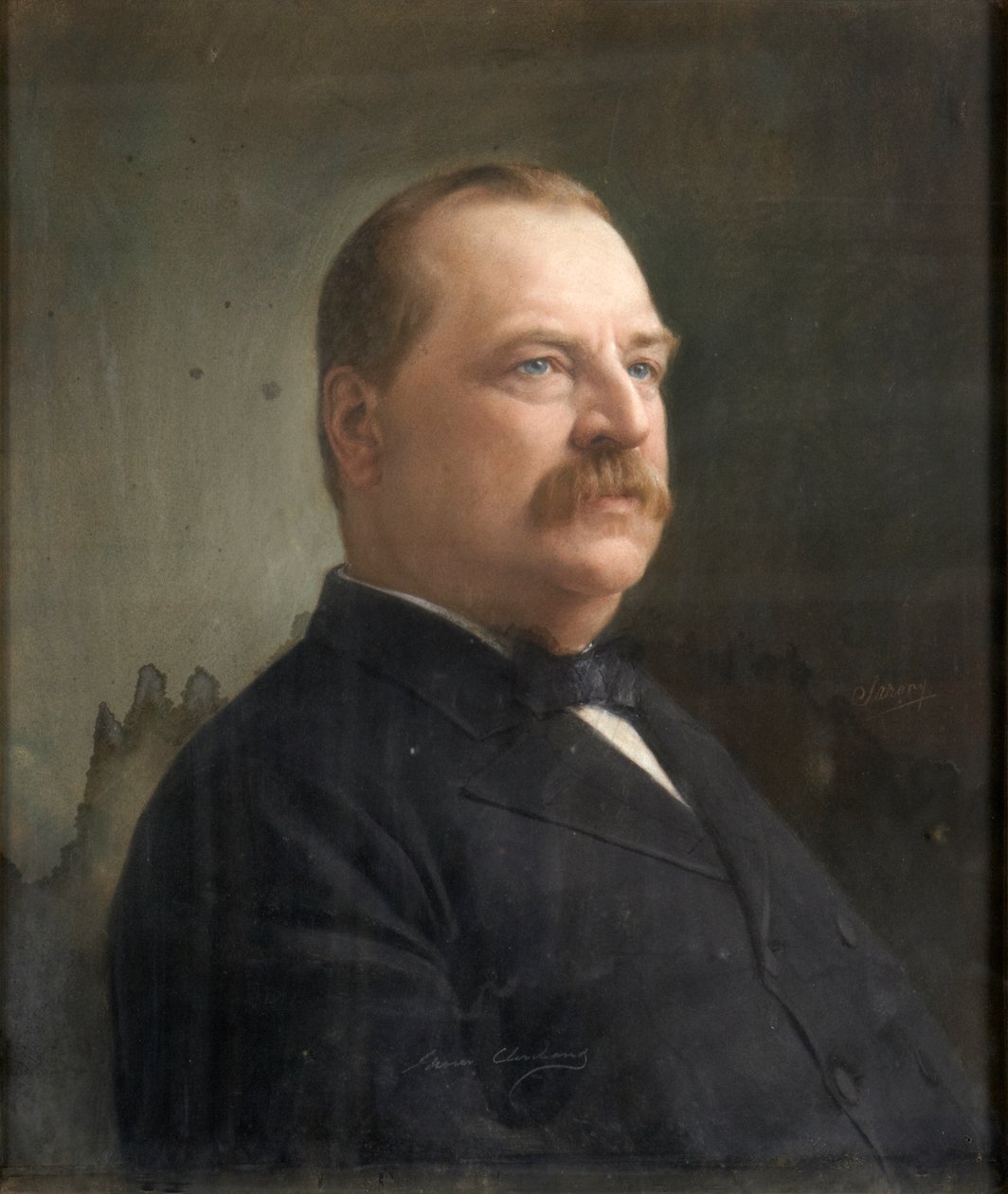 1882, Sarony, Napoleão, (Stephen) Grover Cleveland de Napoleon Sarony