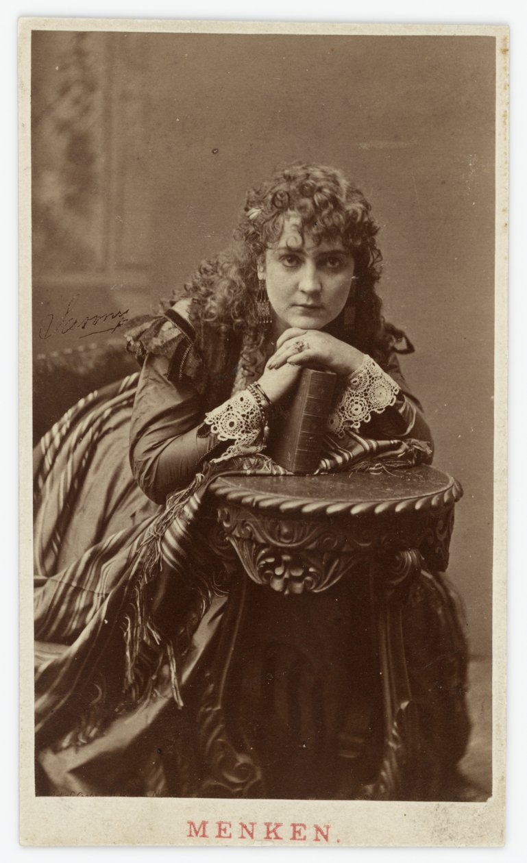 Adah Isaacs Menken de Napoleon Sarony