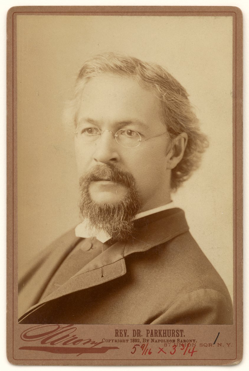 Charles Henry Parkhurst de Napoleon Sarony