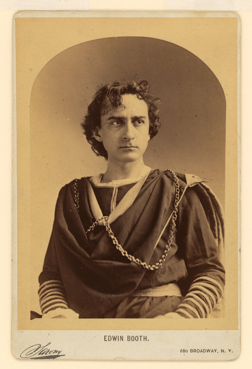 Edwin Booth de Napoleon Sarony