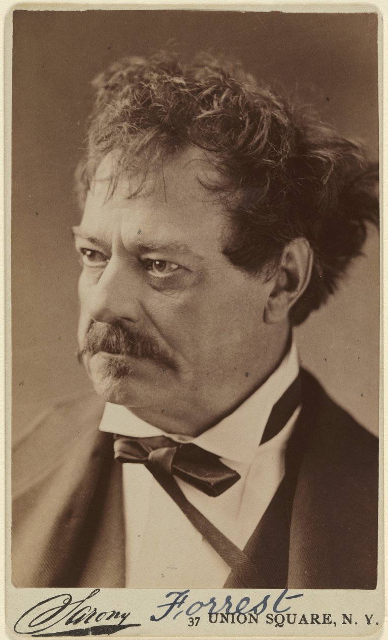 Edwin Forrest de Napoleon Sarony