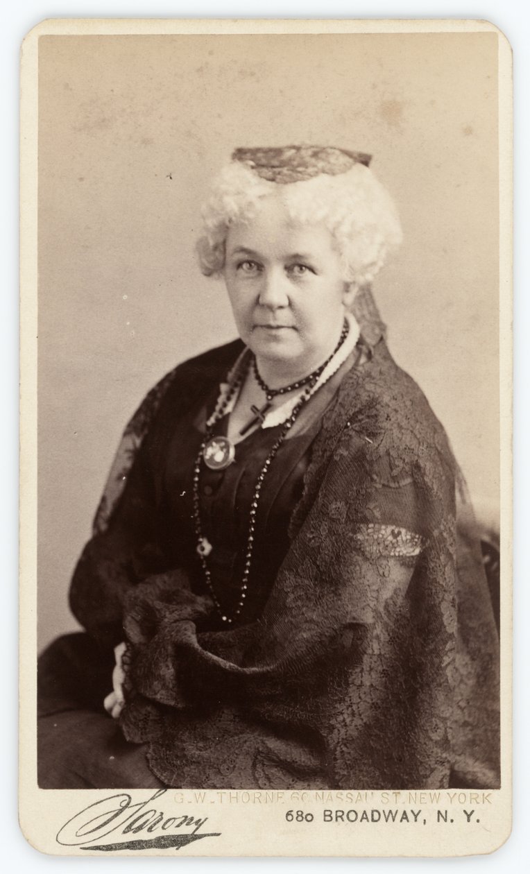 Elizabeth Cady Stanton de Napoleon Sarony