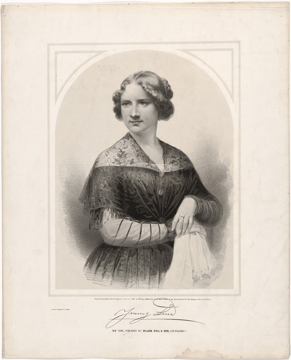 Jenny Lind de Napoleon Sarony