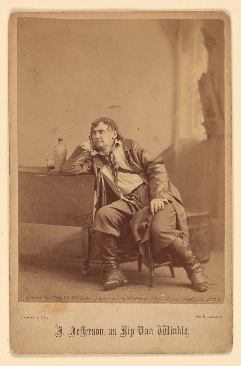 Joseph Jefferson de Napoleon Sarony