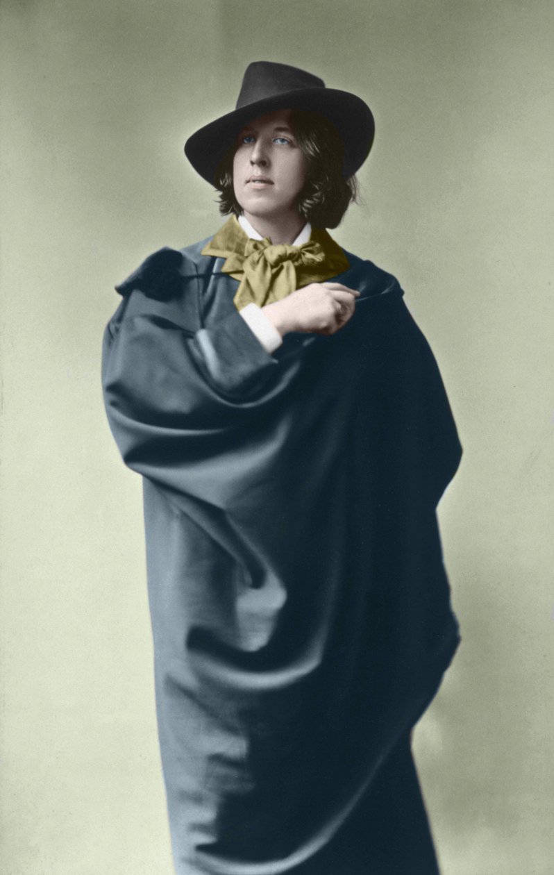 Oscar Wilde (1854 - 1900) cerca de 1882 (foto) de Napoleon Sarony