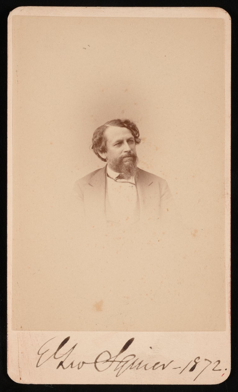 Retrato de Ephraim George Squier 1821-1888, 1872. de Napoleon Sarony
