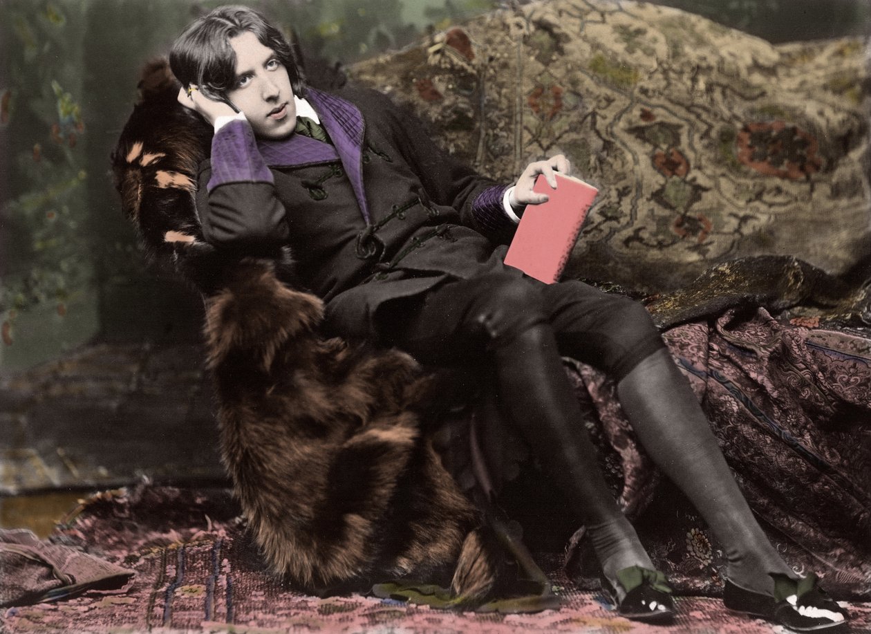 Retrato de Oscar Wilde (1854 - 1900) cerca de 1882 por Napoleon Sarony (1821 - 1896) (foto) de Napoleon Sarony