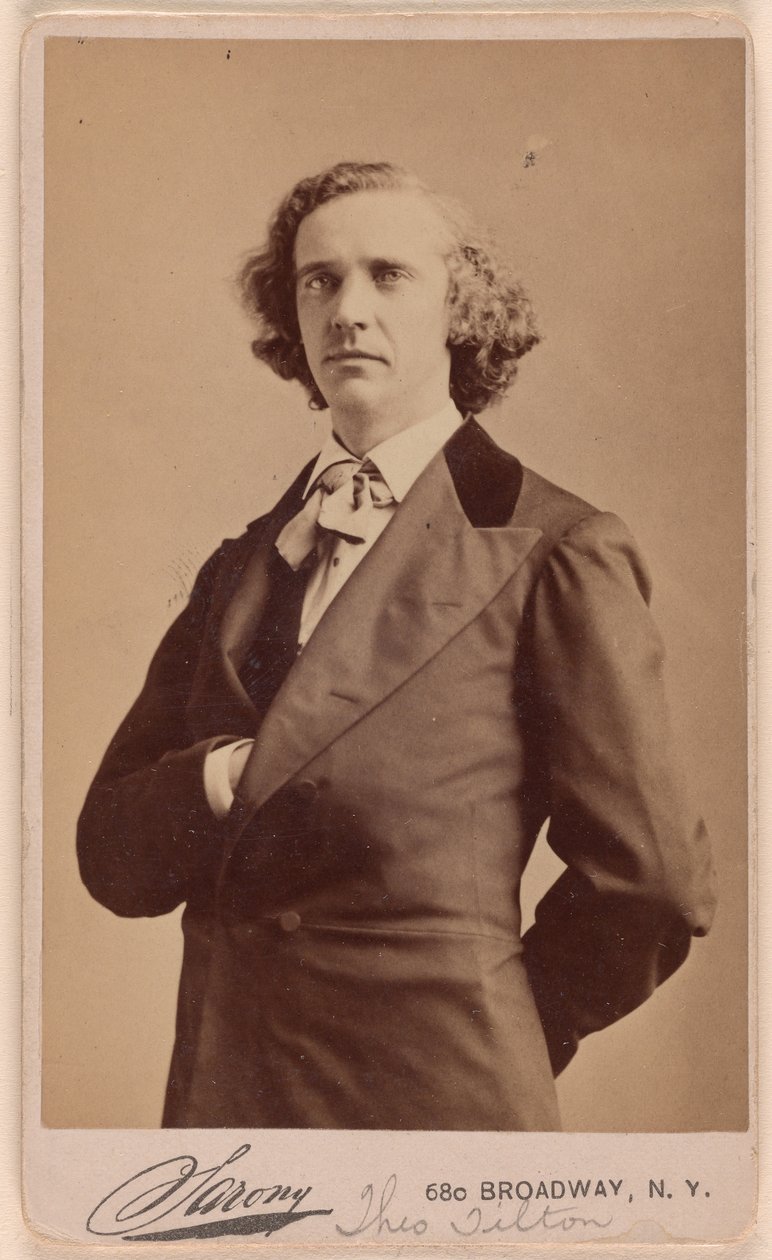 Theodore Tilton de Napoleon Sarony